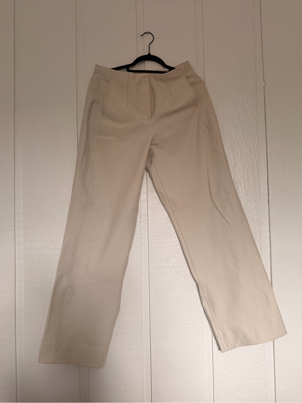 lululemon athletica Cream Wide-Leg Dress Pants
